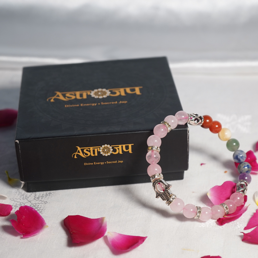 7 charakra with Rose Qurz