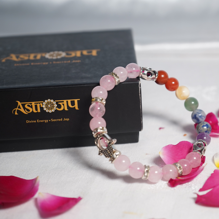 7 charakra with Rose Qurz