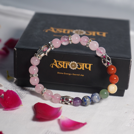 7 charakra with Rose Qurz