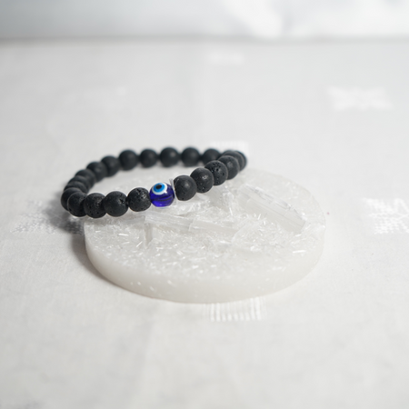 Karungali Malai (8mm) with 8mm Karungali Bracelet (Govt. Certified)